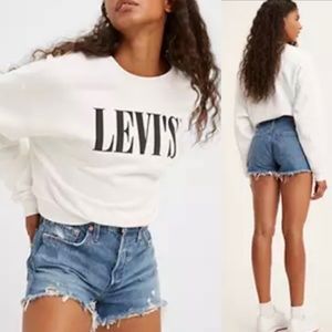 NWT Levi’s 501 Urban Reneval Recycled Denim Shorts Size L